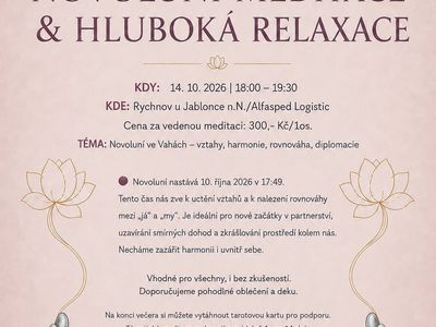 Meditation and deep relaxation on the new moon in Libra – 