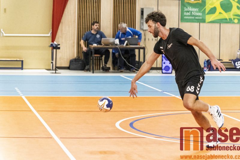 Zápas v házené muži 2. liga Jablonec - HK Ústí n/L
