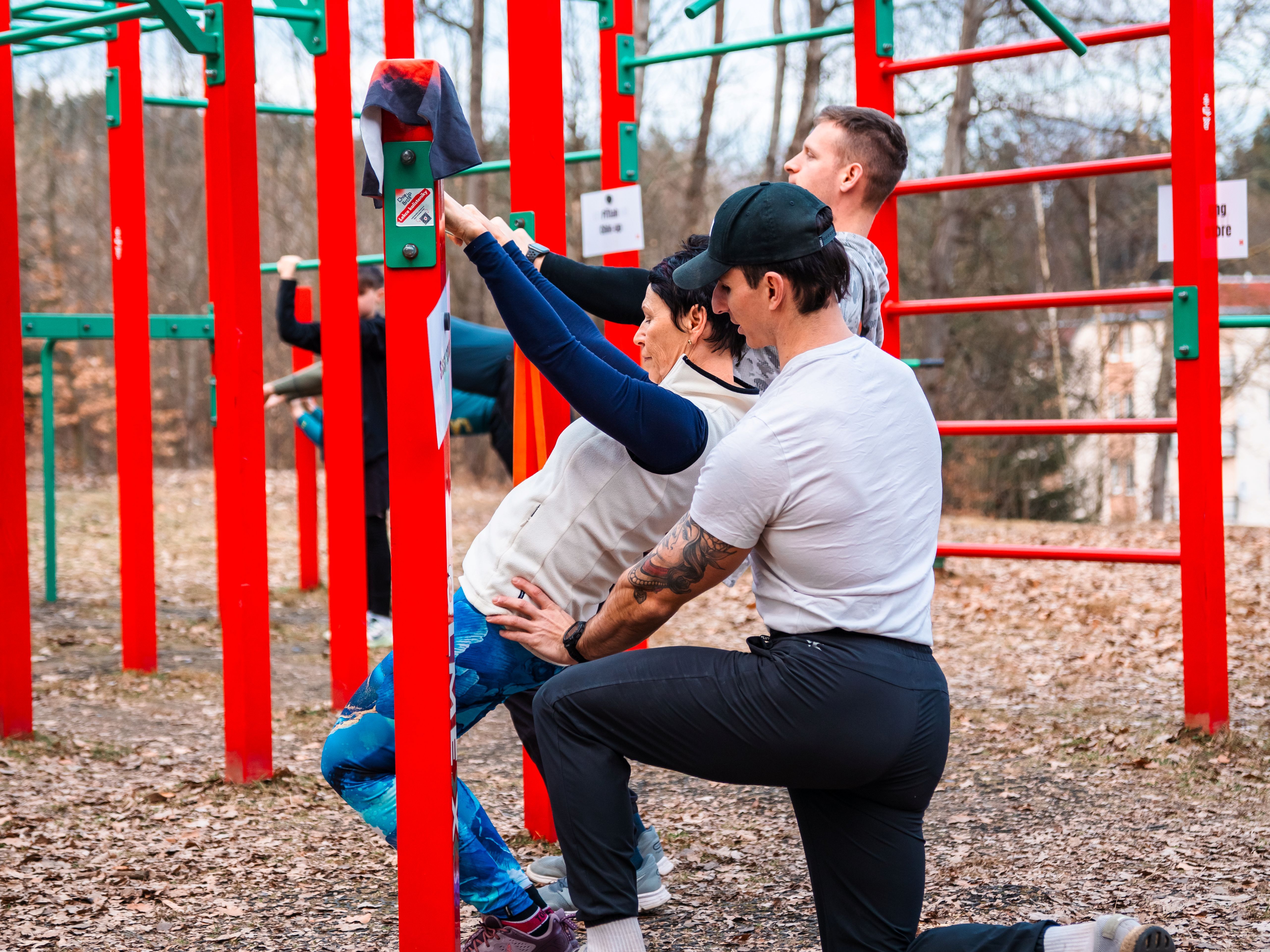 Group calisthenics class – Horní Proseč