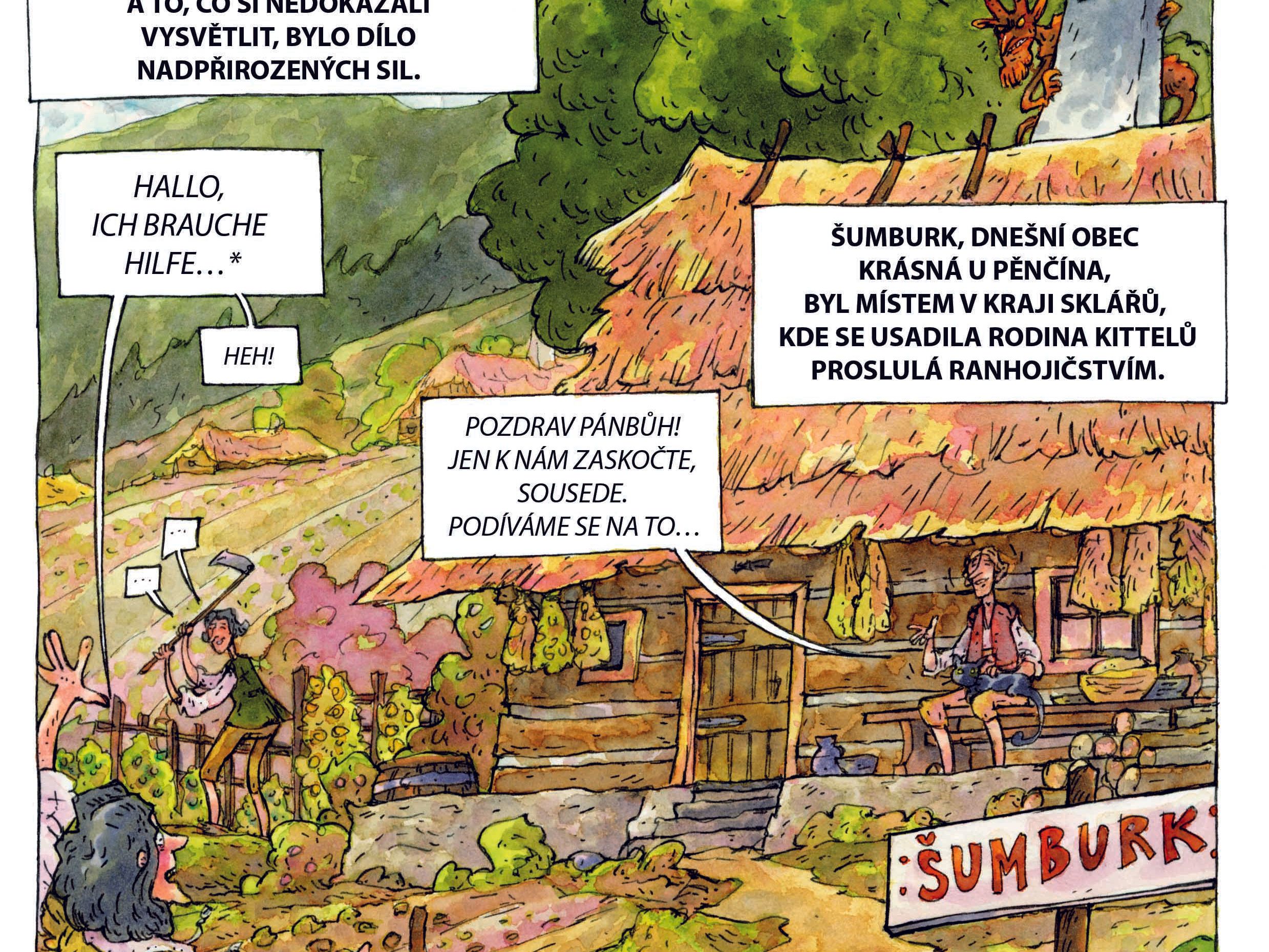 Křest knihy: Příběhy z Jizerských hor v komiksech