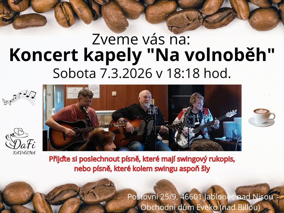 Koncert kapely "Na volnoběh"