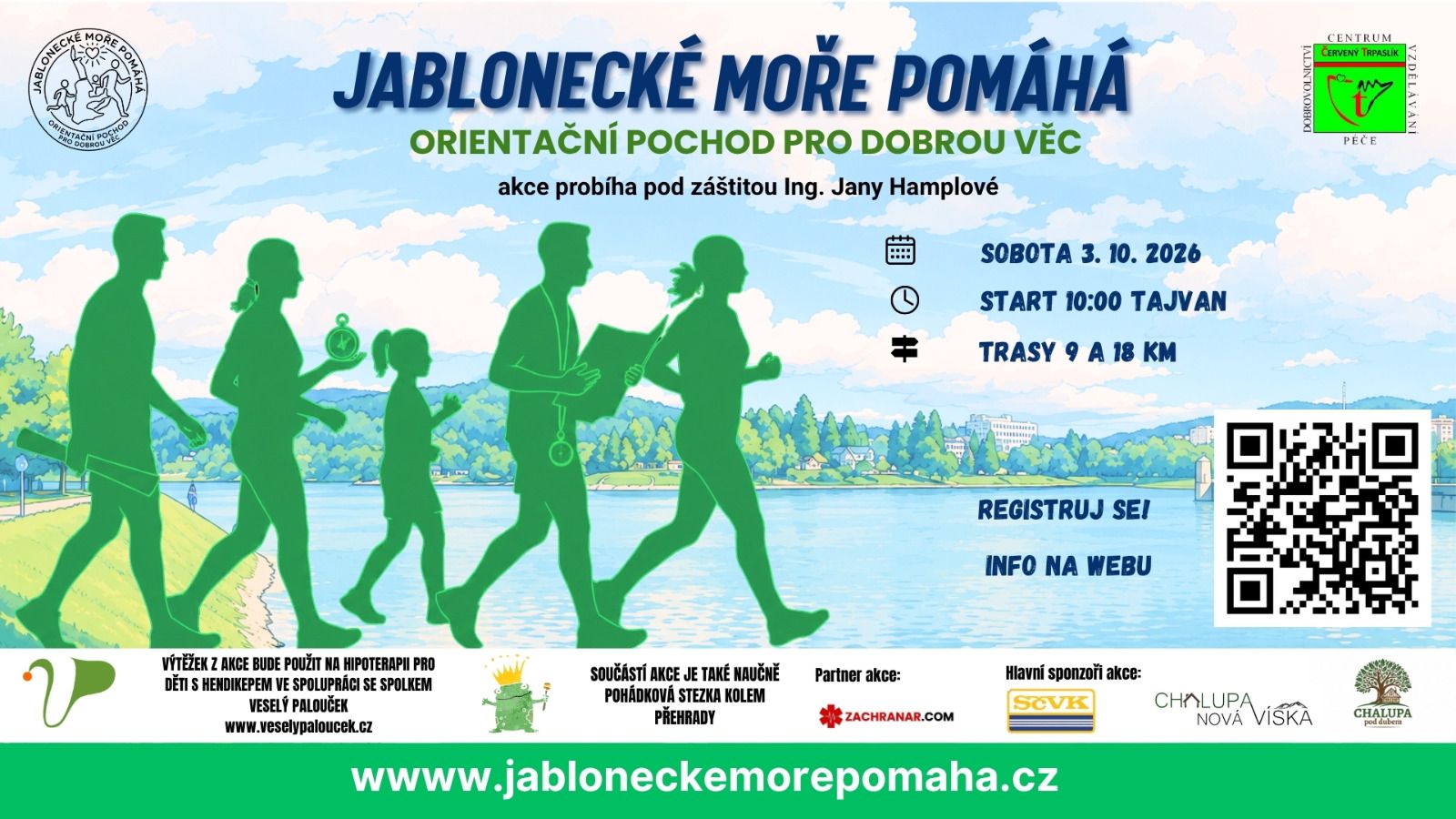 Wohltätigkeitsmarsch „Jablonecké moře hilft 2026“