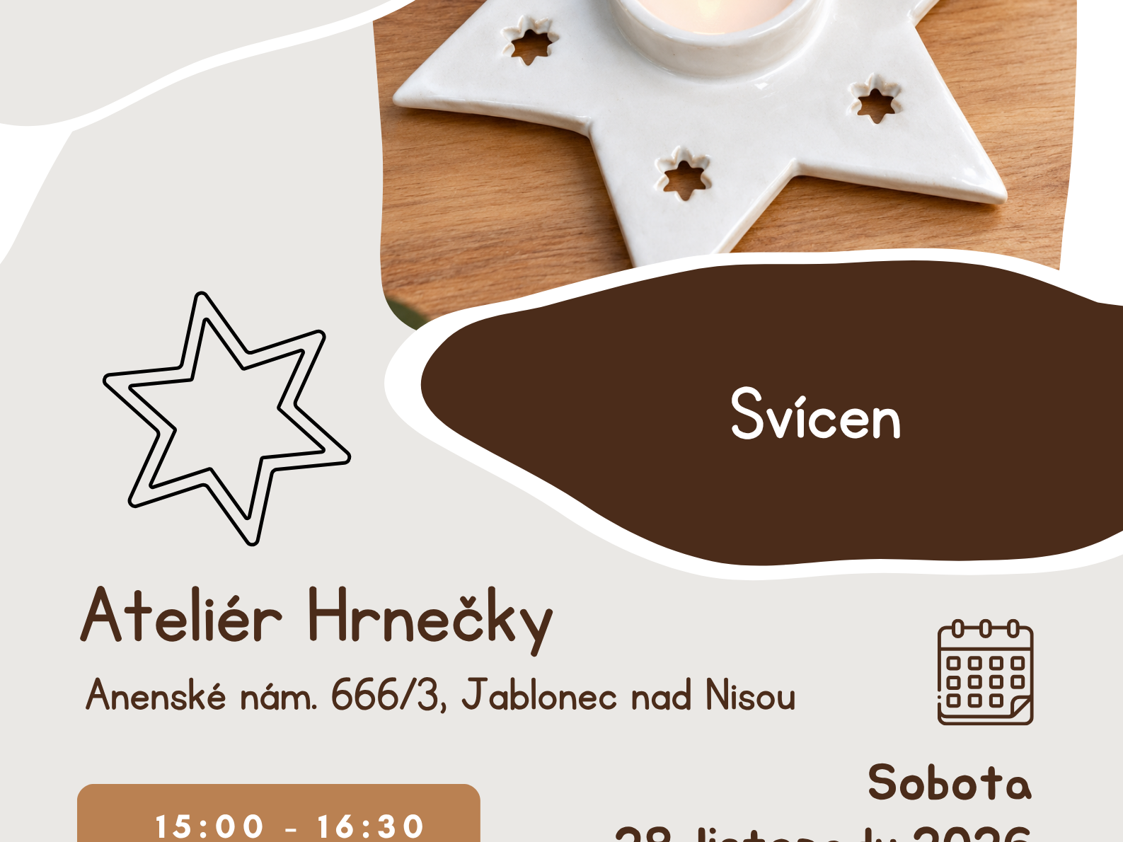 Warsztat ceramiczny – Świecznik