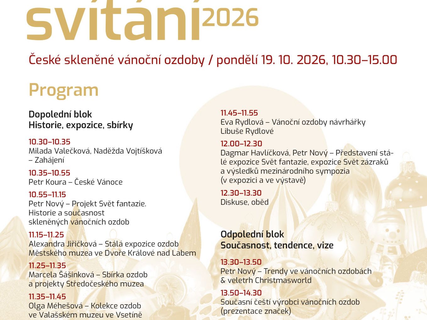 Świt w szklarni – czeskie szklane ozdoby świąteczne