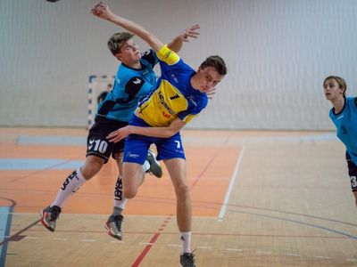 Zápas v házené dorost TJ El. Praga - Děčín – Městská hala