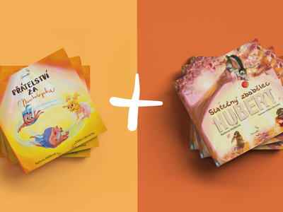 Launch of children’s books by supporters – JINÁ HUŤ and Kavárna cHuť