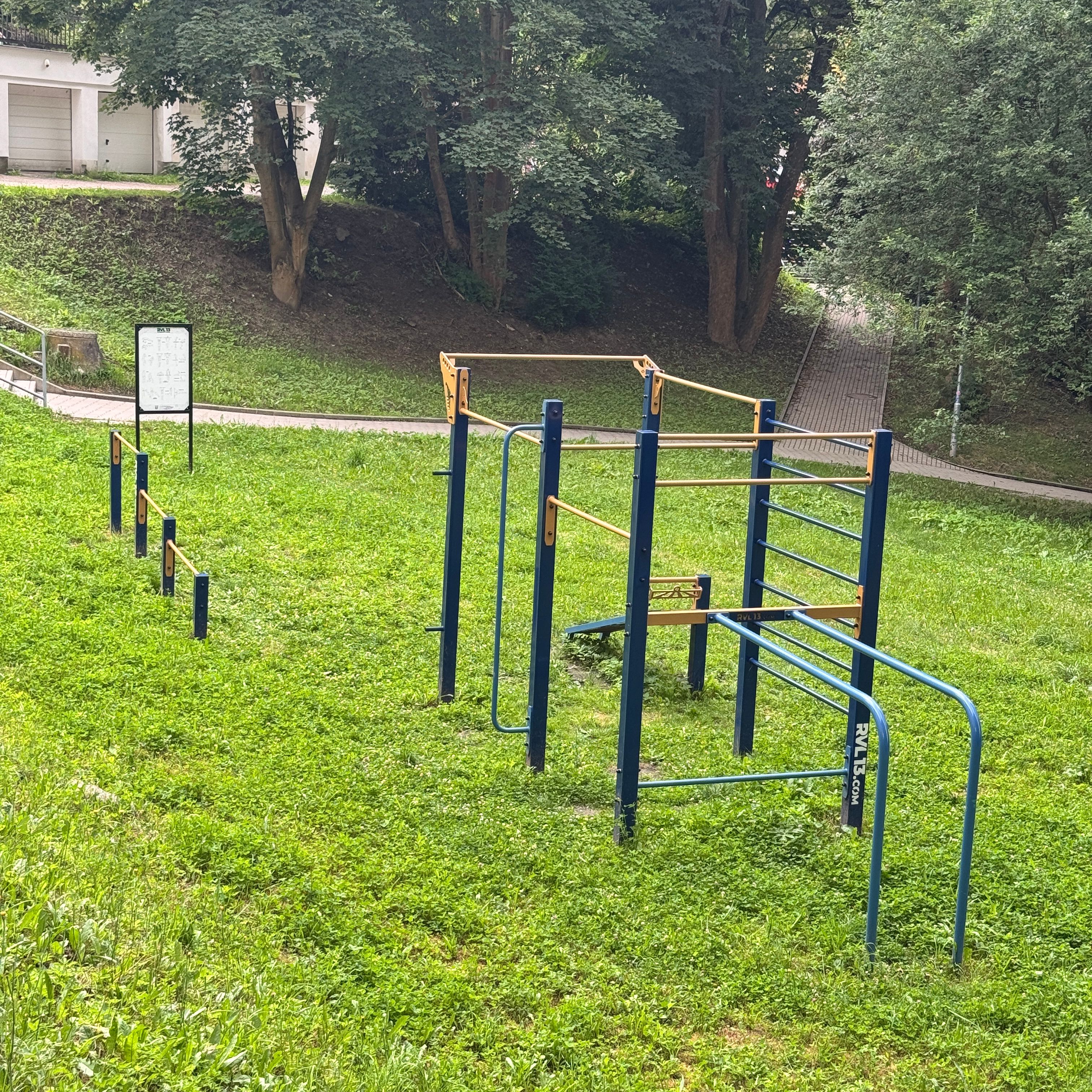 Workoutové hřiště - Jablonec n/N, Na Roli