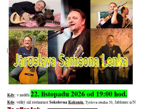 Einzigartiges Solokonzert von Jaroslav Samson Lenka in