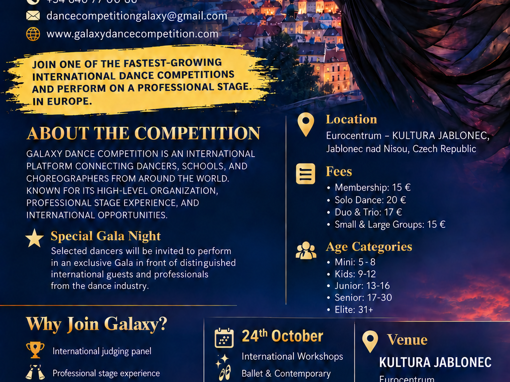 GALAXY DANCE COMPETITION