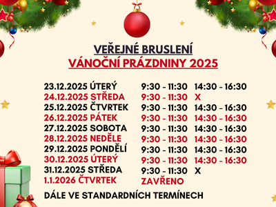 Vánoční prázdniny - veřejné bruslení – Zimní stadion