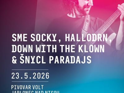 We are Socky, Hallodrn, DW Klown & Šnycl Paradajs – Volt Brewery