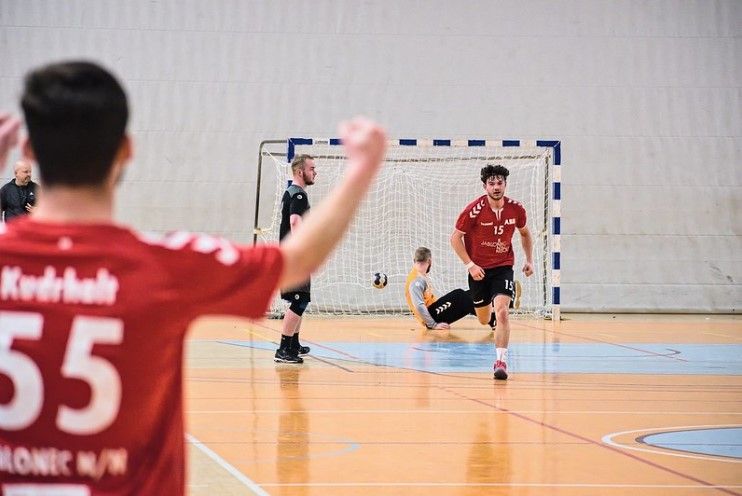 Zápas v házené divize muži Jablonec - Náchod