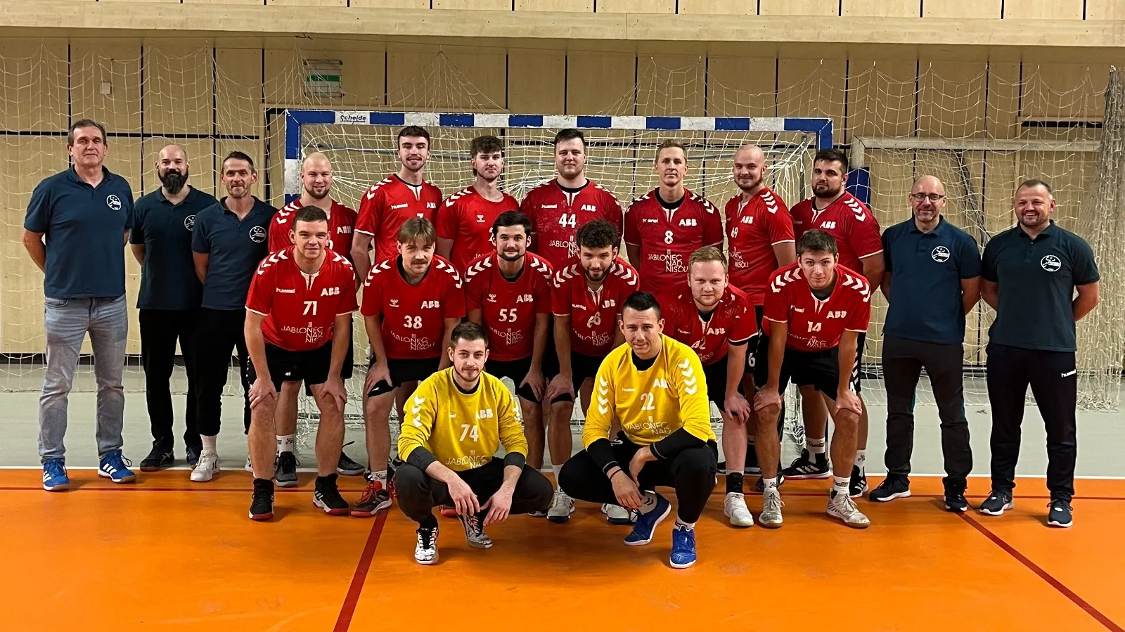 handball match TJ El. Praga Jablonec men - Louny