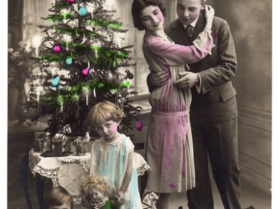 Vánoční pozdrav z Jablonce nad Nisou – Dům Jany a Josefa V. Scheybalových
