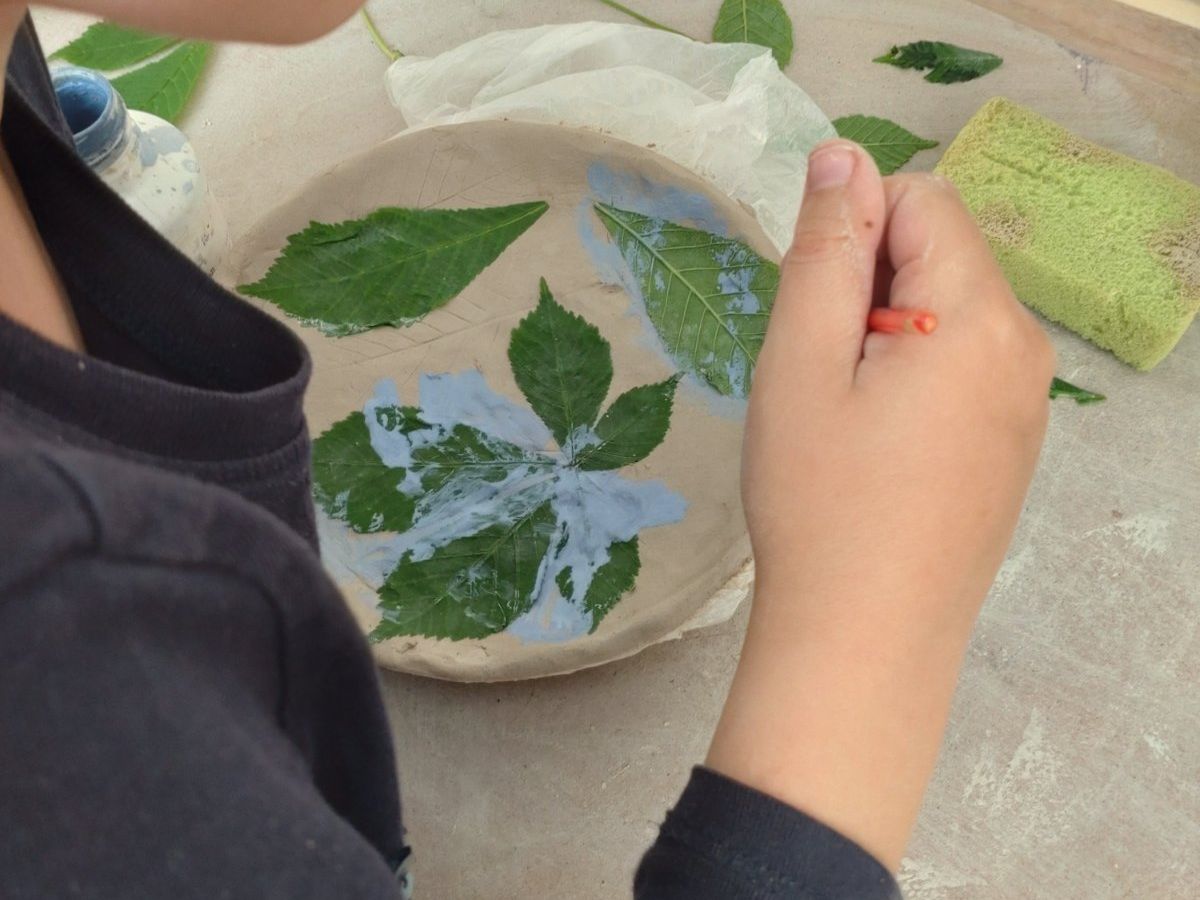 Ceramics Workshop – Autumn Plate