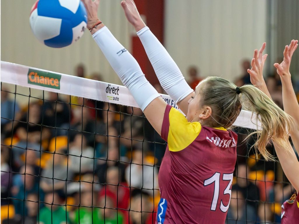 volleyball match VK Dukla EX18 - Plzeň