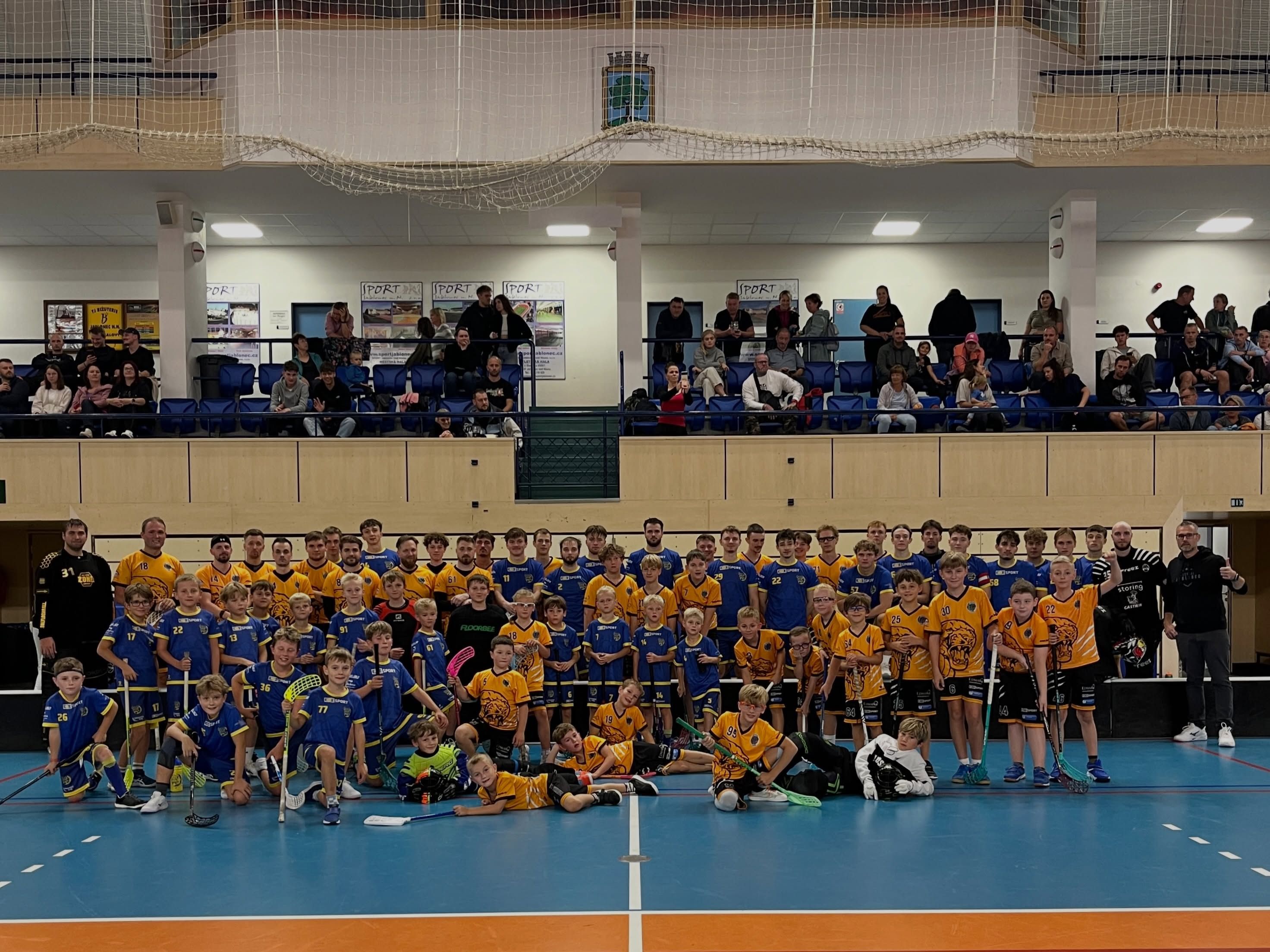 Florbalový zápas divize muži -FBC Barracudas Slaný