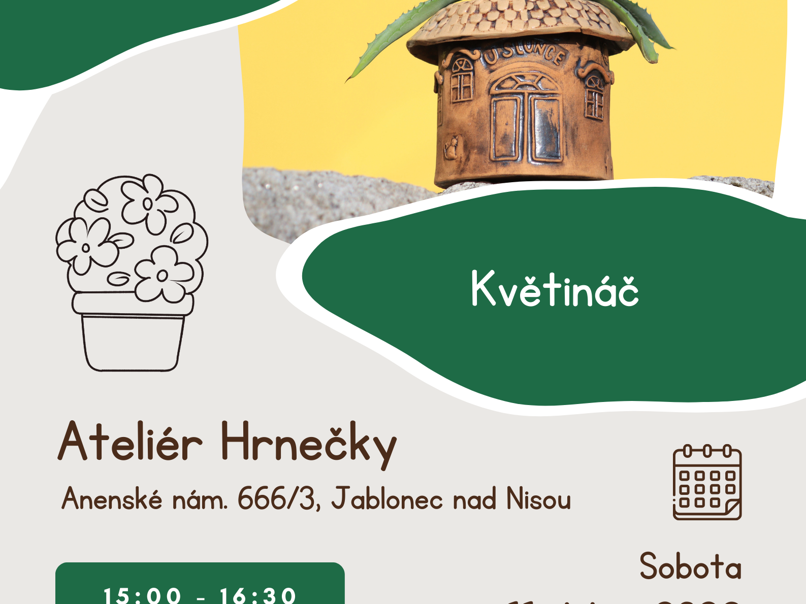 Warsztat ceramiczny – doniczka