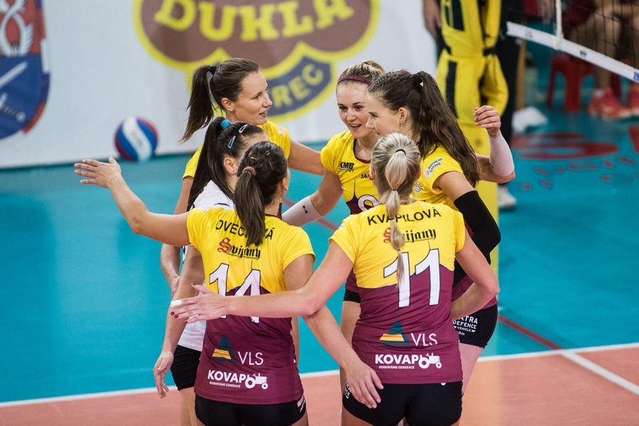 Volleyball match VK Dukla Extraliga 18 - Orion PRAHA
