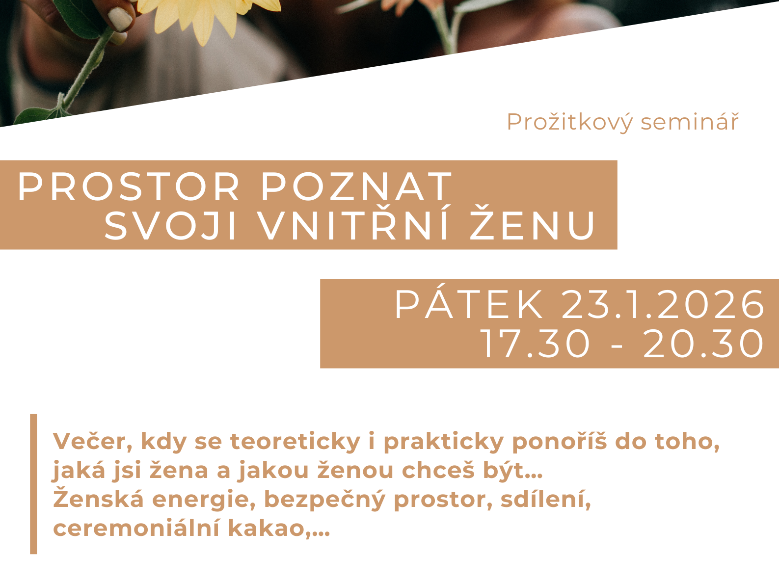 Space to get to know your inner woman