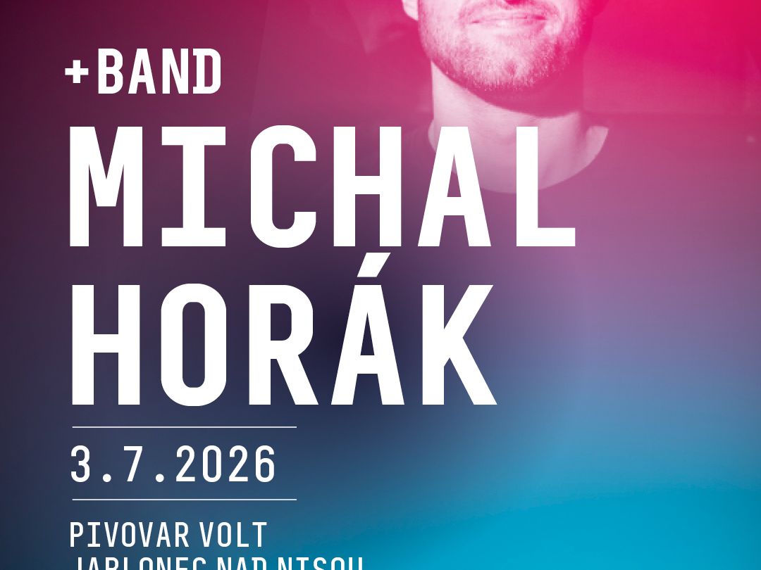 Michal Horák mit seiner Band