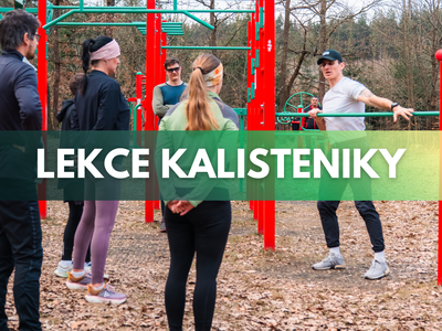 Skupinová lekce kalisteniky - Horní Proseč – Workoutové hřiště - Jablonec n/N, Horní proseč