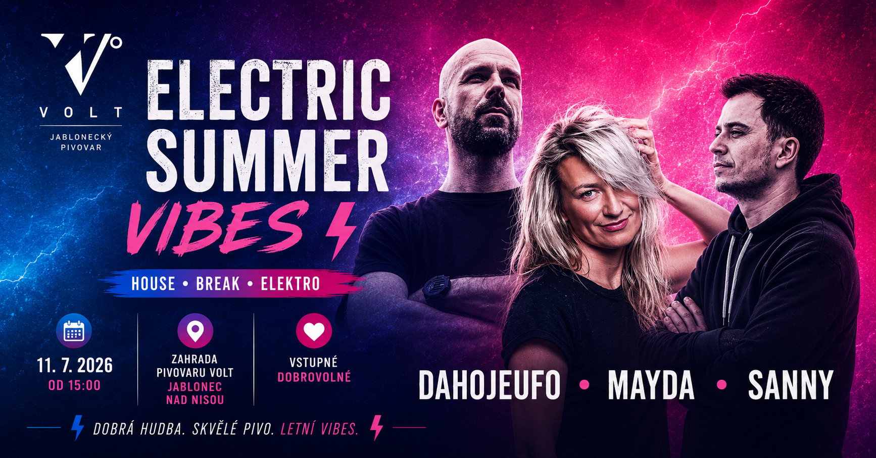Electric Summer-Stimmung im Voltu