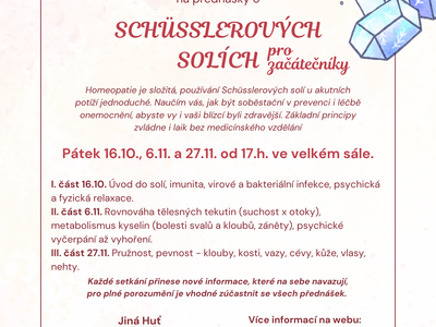 A chat about Schüssler salts – JINÁ HUŤ and Kavárna cHuť
