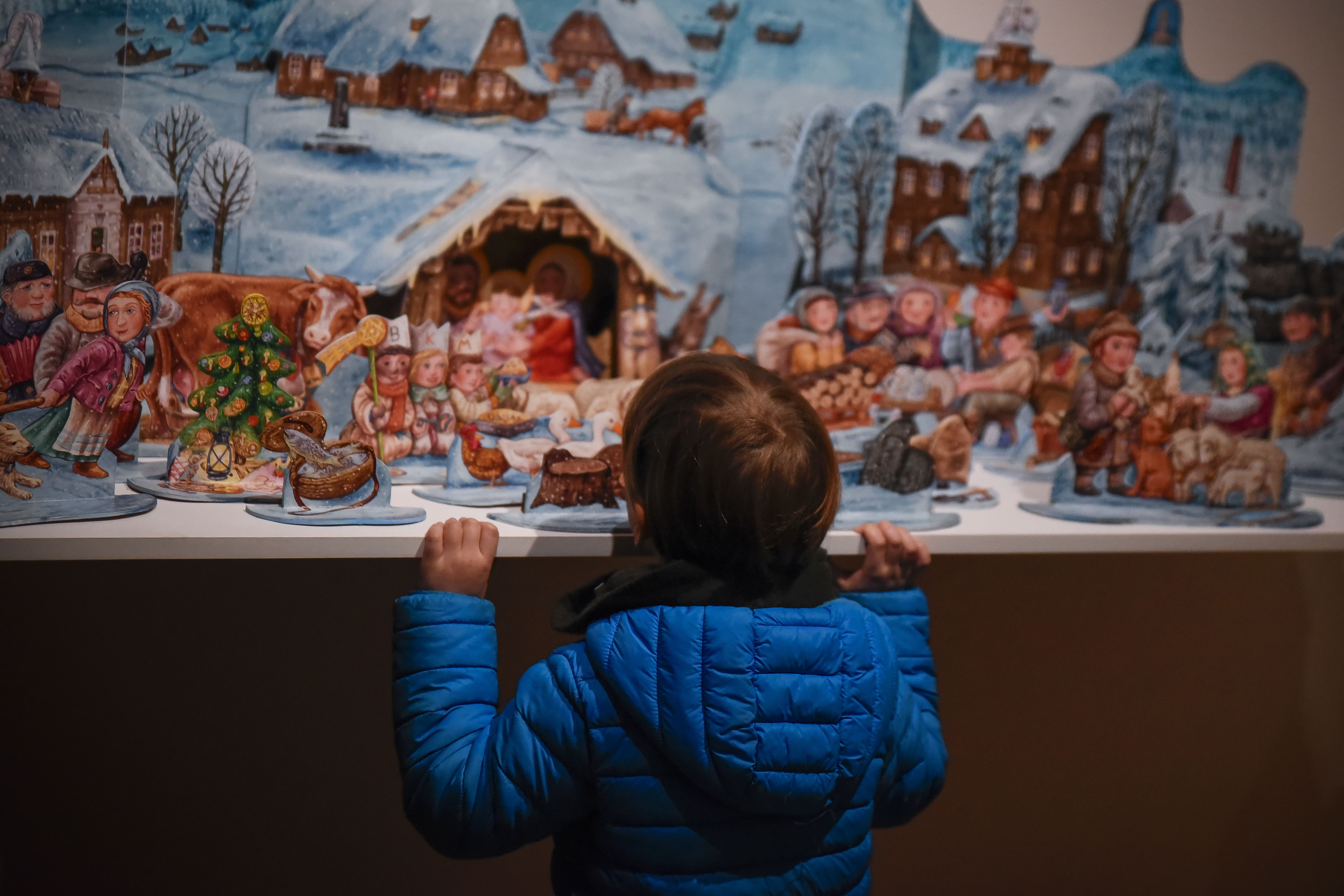 Advent mosaic of light