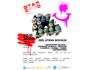 ZEĎ, KTERÁ SPOJUJE - VERNISÁŽ MURÁLU – 