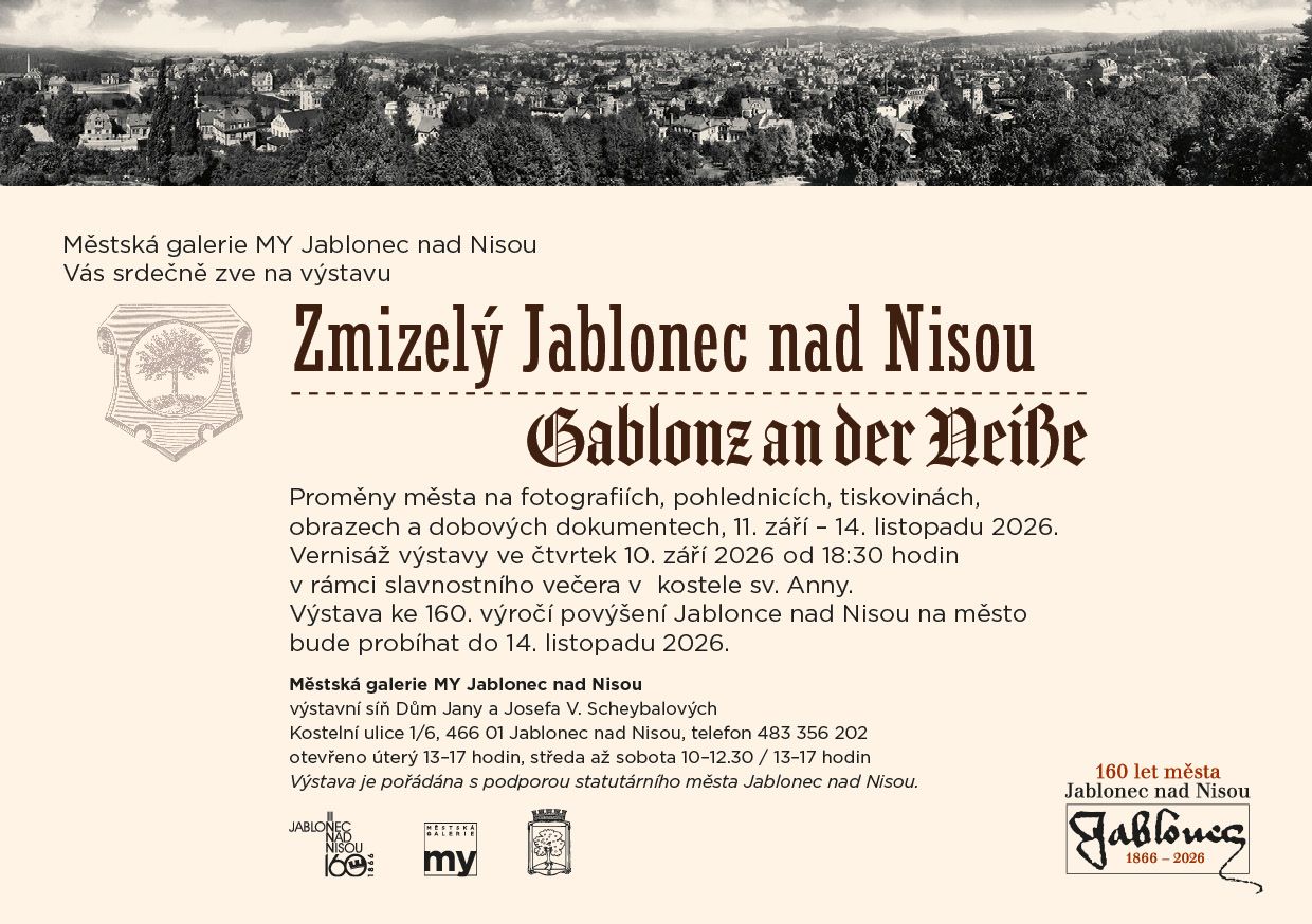 Das verschwundene Jablonec nad Nisou / Gablonz an der Neiße