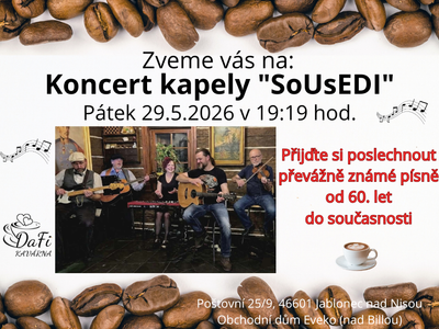 Concert by the band "SoUsEDI" – DaFi Café, children's corner