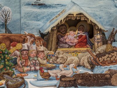 Opening of the exhibition "Christmas with Czech Painters" – MY Town Gallery