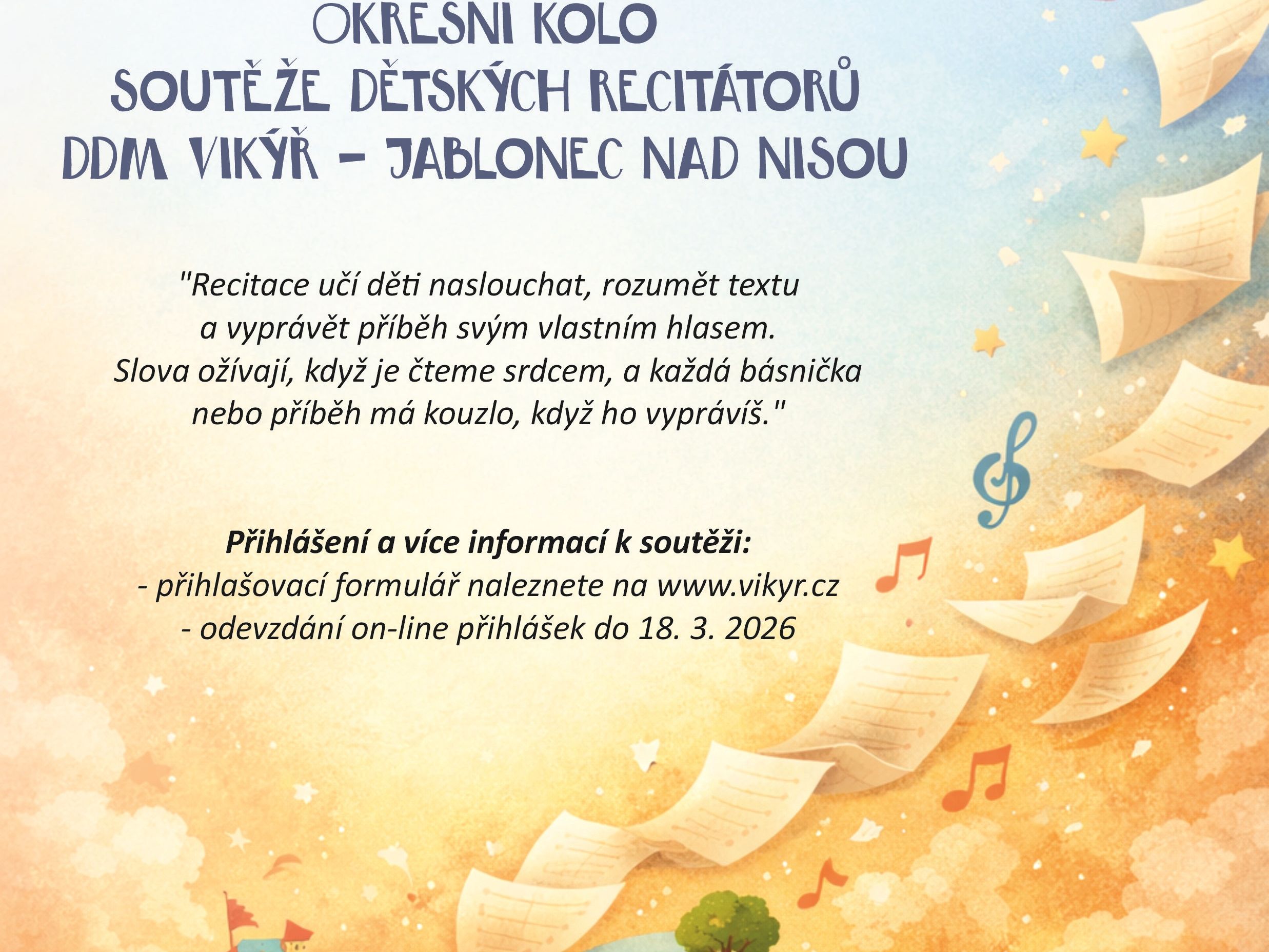 Dětská scéna 2026