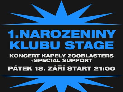 1. URODZINY KLUBU STAGE – STAGE klub