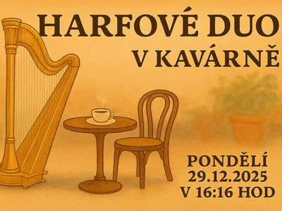"Harfové duo" v kavárně – Kavárna DaFi, dětský koutek