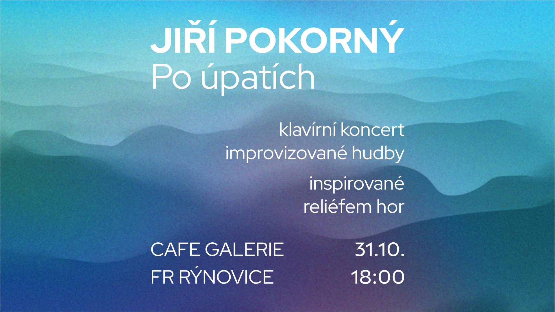 Klavírní koncert Jiřího Pokorného