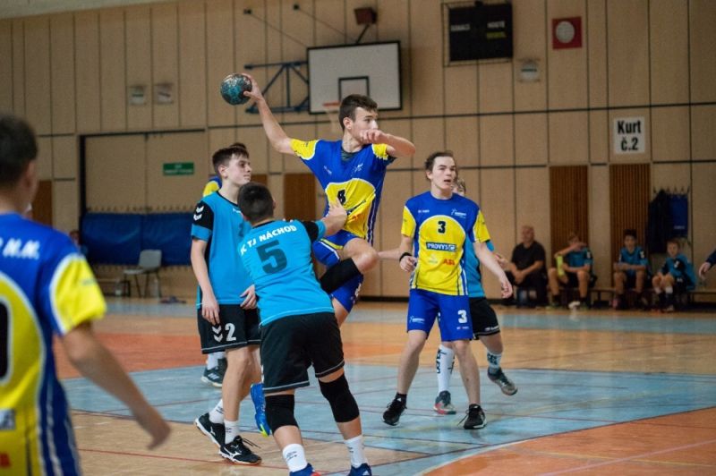 Zápas v házené dorost TJ El. Praga - Lovosice