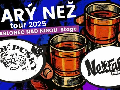Nežfaleš + Staré Pušky – STAGE klub