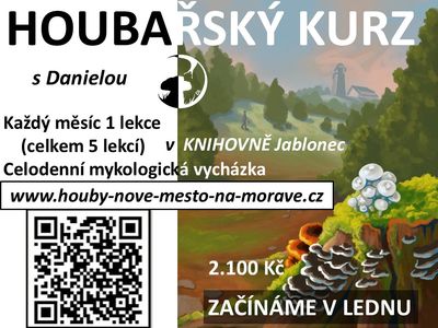 MUSHROOM PICKING COURSE WITH DANIELA JIROUŠKOVÁ – Municipal Library