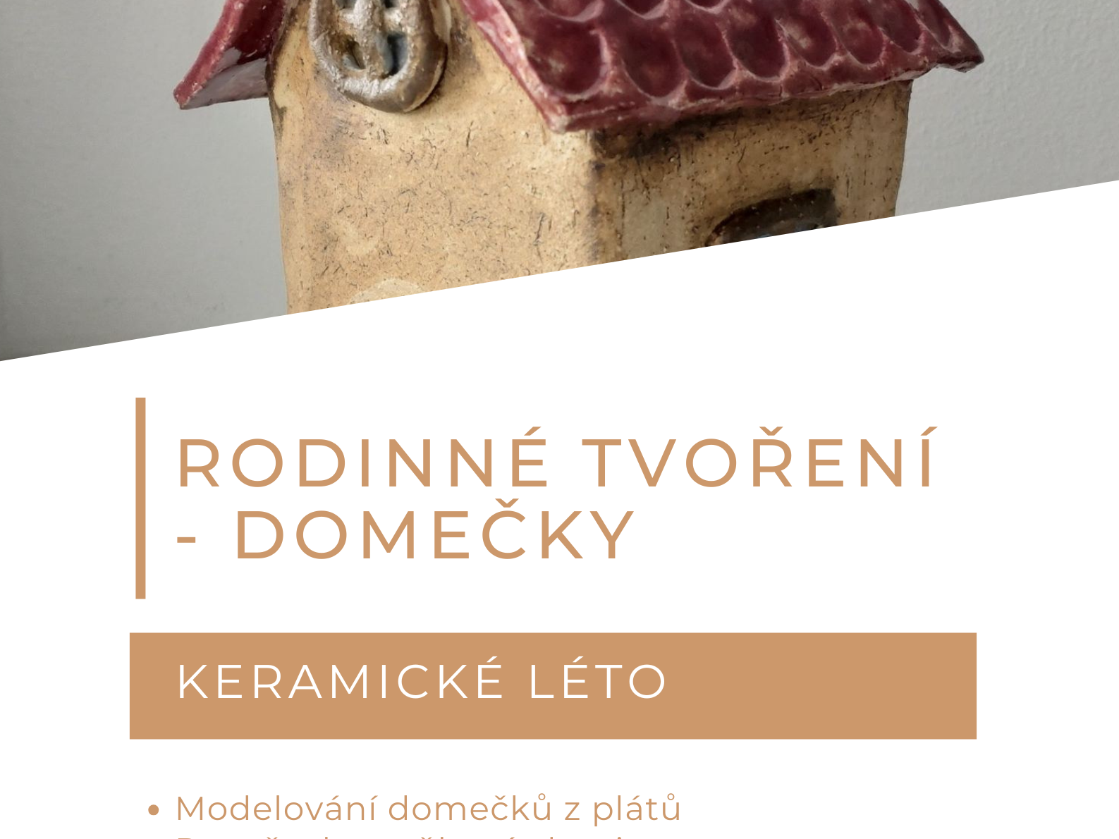 Ceramic Summer – Family Crafting – Little Houses