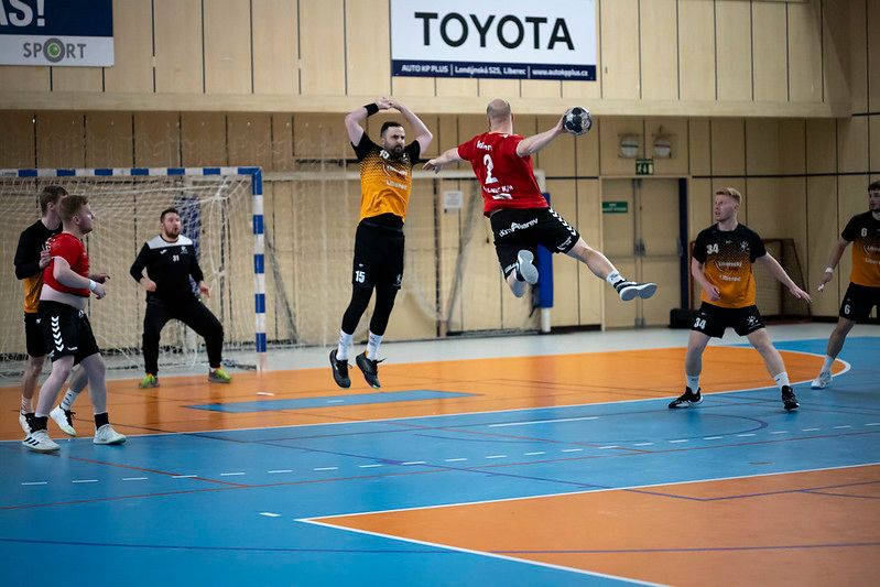 Men’s handball match: TJ El. Praga Jablonec v Mělník