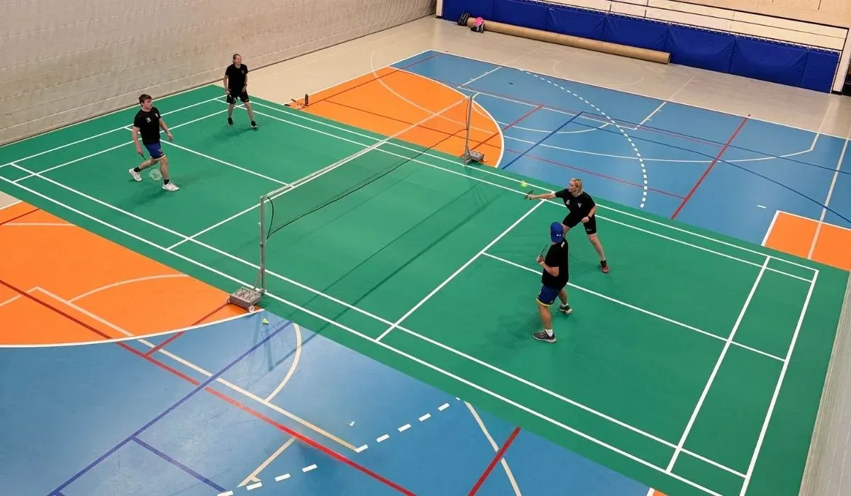 Amateur-Badminton-Turnier um den Sport-Pokal