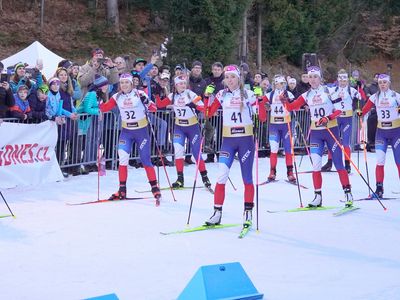 Czech Super Sprint Championships for men and women – biathlon exhibition – Biatlonový areál Mšeno - Břízky