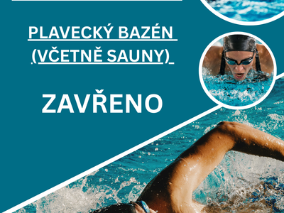 W sobotę 21.3.2026 basen będzie zamknięty z powodu zawodów. – Basen pływacki