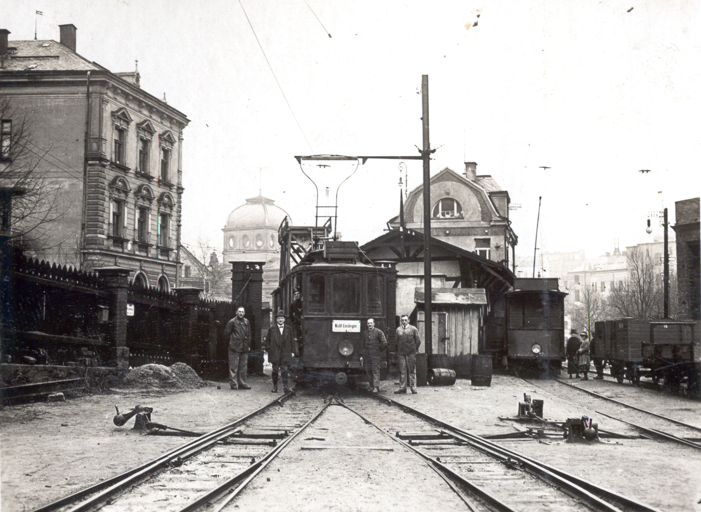 Die Kleinbahn von Jablonec in den Nachrichten