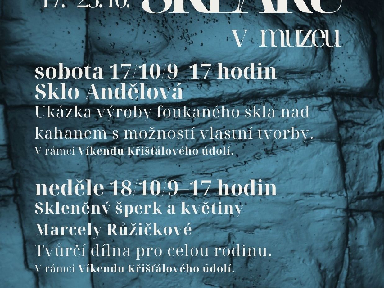 Tydzień szklarzy w muzeum