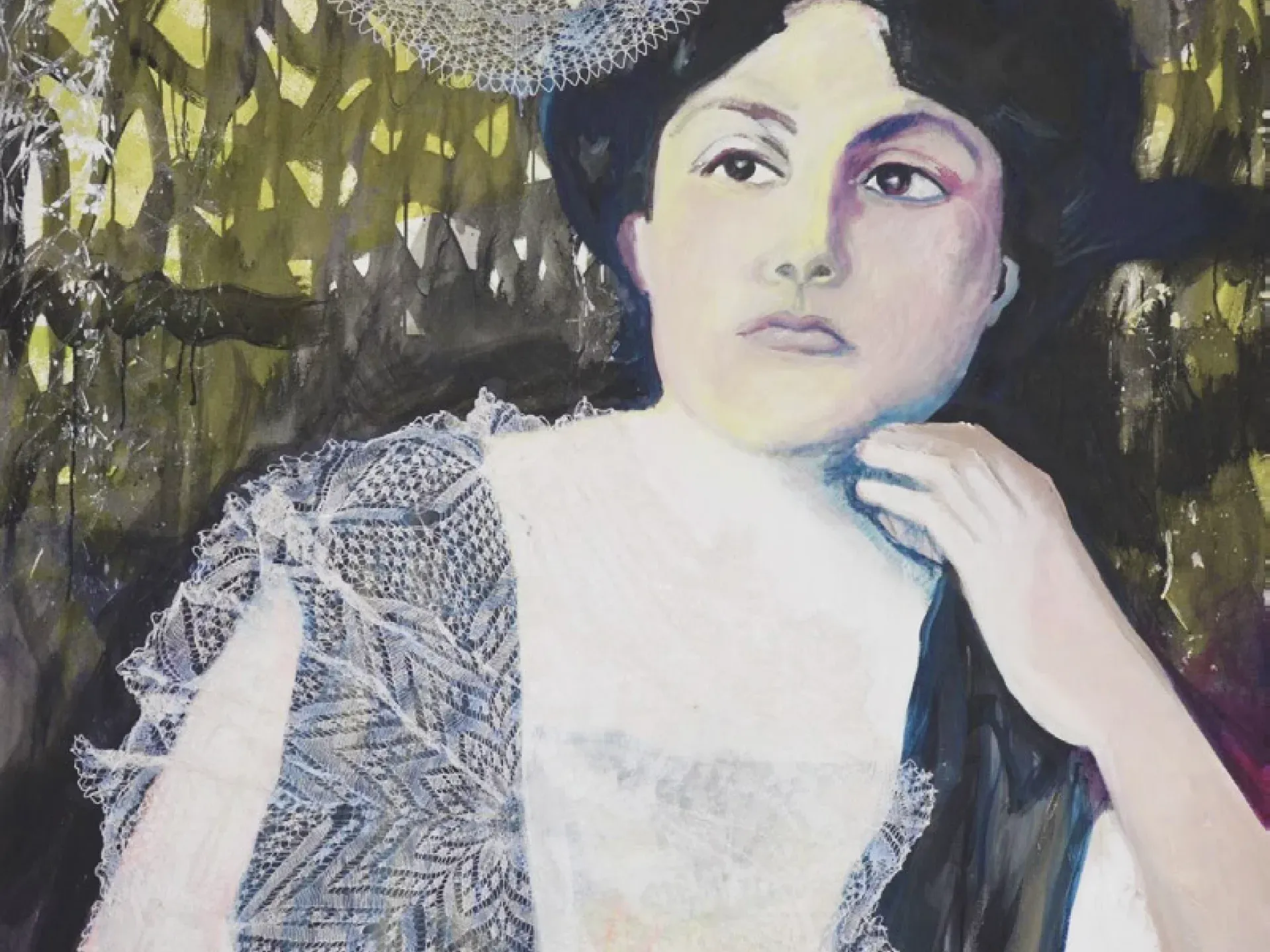 Výstava Prostrčit oko jehlou