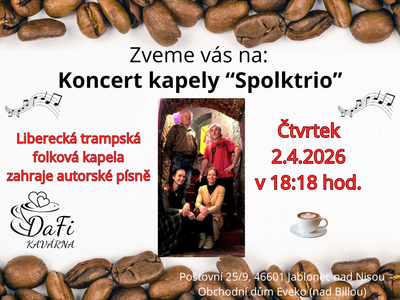 Concert by the band "Spolktrio" – DaFi Café, children's corner