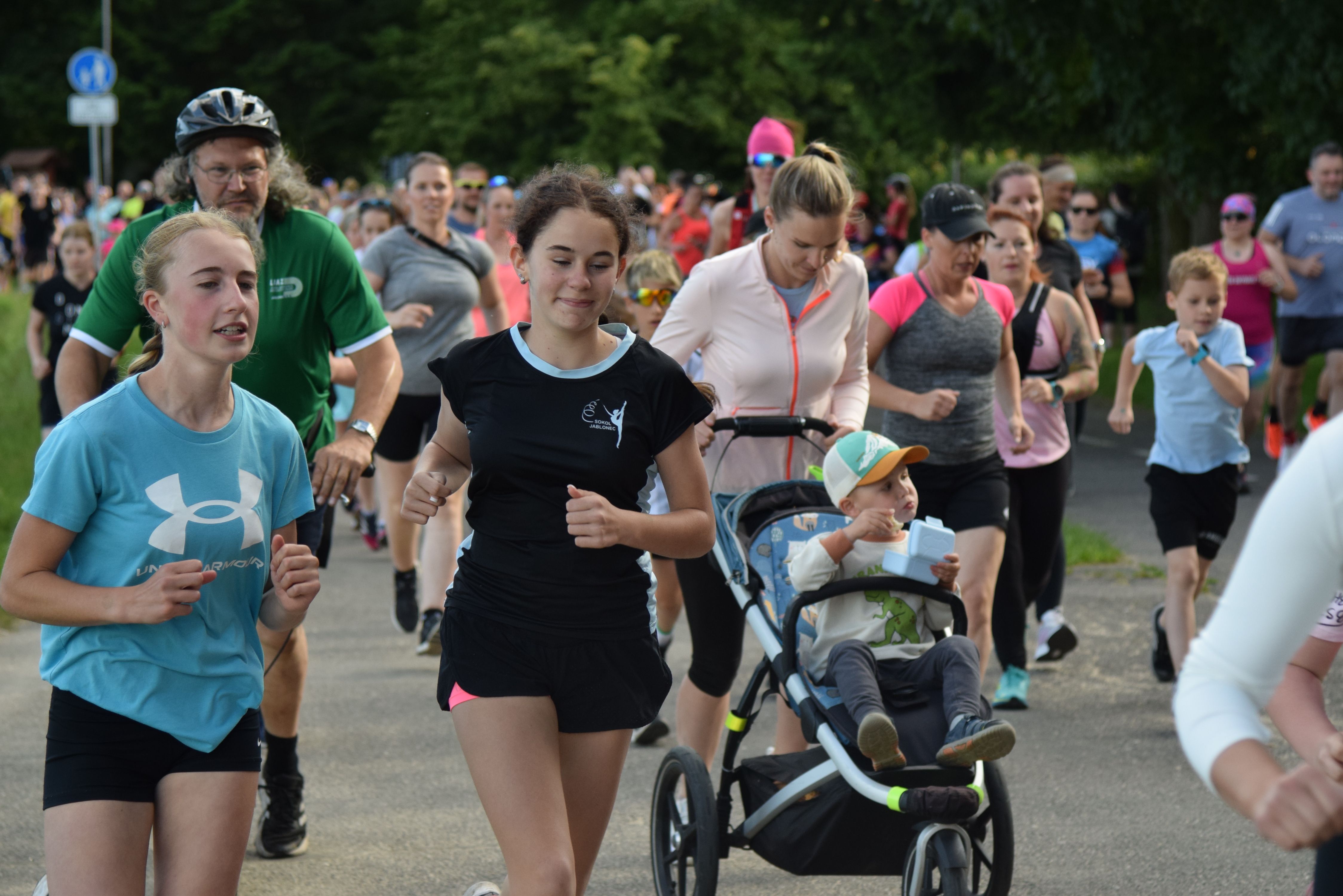 Charity run with the Preciosa Foundation for Patrik